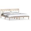 vidaXL Bedframe massief hout 180x200 cm