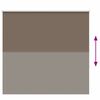 vidaXL Rolgordijn verduisterend koffie 155x130 cm stofbreedte 151,6 cm