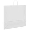 vidaXL Papieren zakken 50 st met hengsels 54x15x49 cm wit