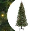 vidaXL Kunstkerstboom Groen 240 cm PE en PVC