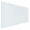 vidaXL Vuurplaats Glazen Plaat Doorzichtig 100 x 50 cm Glas