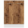 vidaXL Onderkast Lyon 60x46x81,5 cm bewerkt hout oud houtkleurig