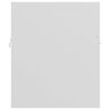 vidaXL Wastafelkast 80x38,5x46 cm bewerkt hout wit