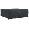vidaXL Meubelhoes Effen Zwart 210 x 200 x 70 cm 210D