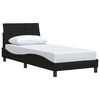 vidaXL Bedframe zonder matras "Hanko" 90x200 cm stof zwart