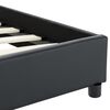 vidaXL Bedframe kunstleer zwart 90x200 cm