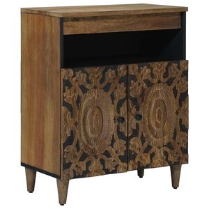 vidaXL Dressoir Bruin 60 x 33 x 75 cm Massief Mango Hout