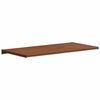 vidaXL Raamsokkel Bruin Hout 80 x 45 x 4,5 cm PVC