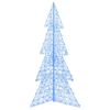 vidaXL Kerstboom met 240 LED Blauw 180 cm Acryl