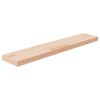vidaXL Plank 100 x 20 x 4 cm onbewerkt massief eikenhout