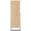 vidaXL Hoge kast 60x36x110 cm bewerkt hout sonoma eikenkleurig