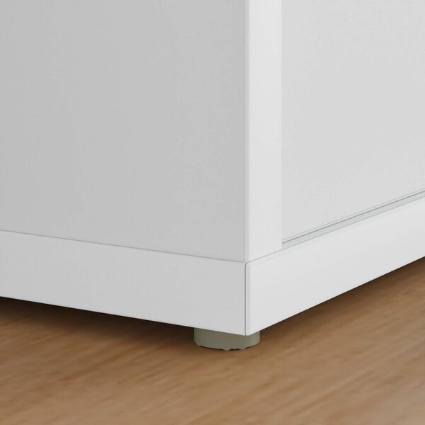 vidaXL Stoelpoot Vloerbeschermers 2 pcs Doorzichtig &Oslash; 15 x 16 mm PVC