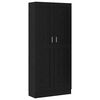 vidaXL Boekenkast 3-laags 82,5 x 30,5 x 185 cm Bewerkt hout