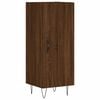 vidaXL Dressoir 34,5x34x90 cm bewerkt hout bruin eikenkleur