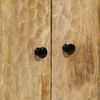 vidaXL Hoge kast 60x33x100 cm massief mangohout
