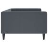 vidaXL Slaapbank 100x200 cm fluweel donkergrijs