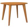 vidaXL Tuintafel &Oslash;110x75 cm massief acaciahout