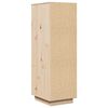 vidaXL Hoge kast 34x40x108,5 cm massief grenenhout