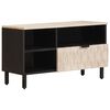 vidaXL TV-kast Witte Was Afwerking 80 x 33 x 46 cm Massief Mango Hout