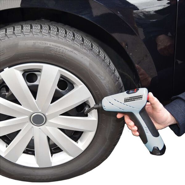 Br&uuml;der Mannesmann Luchtpomp draadloos Li-ion 12 V