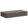 vidaXL Opbergbox 24 st Nonwoven stof 100 x 50 x 18 cm 90 l Grijs