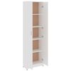 vidaXL Garderobe set bewerkt hout wit