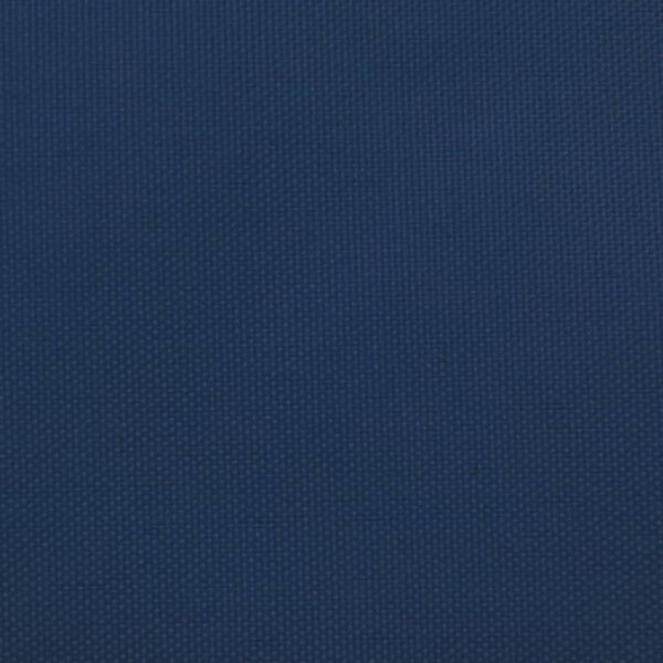 vidaXL Zonnescherm driehoekig 3,6x3,6x3,6 m oxford stof blauw