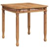 vidaXL Tuintafel 80x80x80 cm massief teakhout