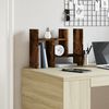 vidaXL Bureau organiser 34,5x15,5x35,5 cm hout gerookt eikenkleurig