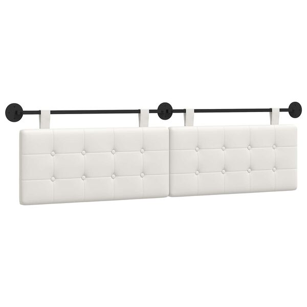 vidaXL Hangend Hoofdeinde Wandgemonteerd Nep Leer