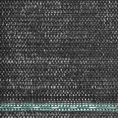 vidaXL Tennisscherm 1,8x100 m HDPE zwart