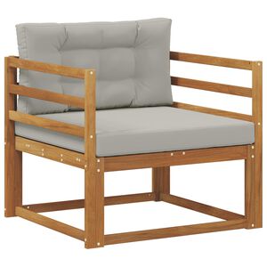 vidaXL Buiten Midden Sofa Naturel