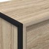 vidaXL Dressoir met lade Sonoma 43 x 36 x 75,5 cm Bewerkt hout