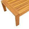 vidaXL Tuintafel 100x50x27 cm massief acaciahout