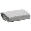 vidaXL Dekzeil 650 g/m&sup2; &Oslash; 2,8 m grijs