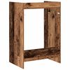 vidaXL Wasmachinekast Oudhout 67,5 x 48 x 97 cm Bewerkt hout