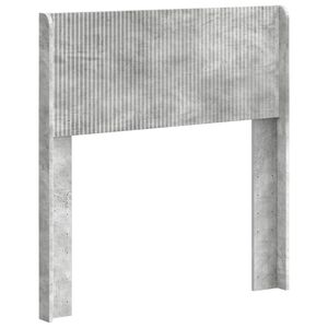 vidaXL Hoofdbord Betongrijs PB