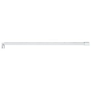 vidaXL Stabilisatiestang douchewand 70-120 cm voor 6/8 mm glas Chroom