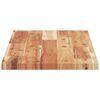 vidaXL Tafelblad rechthoekig 80x30x2 cm massief acaciahout