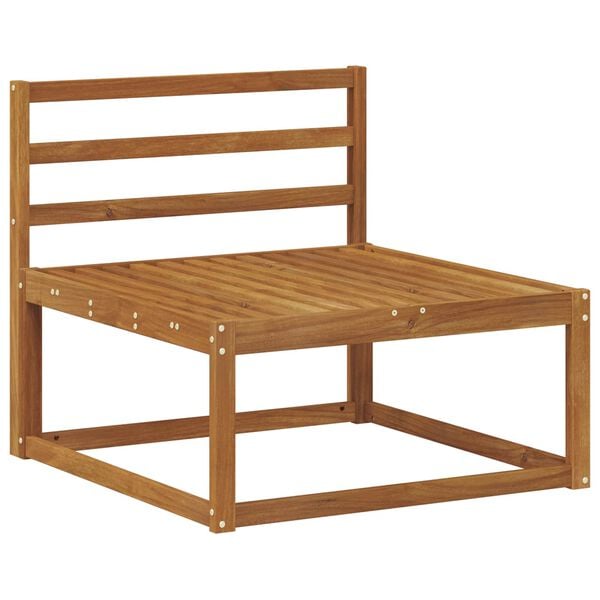 vidaXL Buiten bankenset 6 pcs Naturel Massief Acaciahout