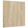 vidaXL Decorpanelen 12 st Sonoma Eiken 30 x 30 x 0,27 cm Bewerkt hout