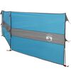 vidaXL Windscherm camping waterdicht 490x123 cm blauw