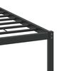 vidaXL Bedframe zonder matras hout gerookt eikenkleurig 120x190 cm