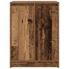 vidaXL Schoenenkast 57x34x76 cm bewerkt hout oud houtkleurig