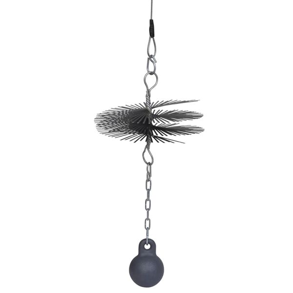 Schoorsteenveegborstel rond &Oslash; 25 cm