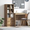 vidaXL Bureau met lade 2 pcs Artisan Eiken