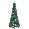 vidaXL Led-tinselkerstboom met voet EKENAS 180 cm 220 LED's Koel wit