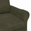 vidaXL Fauteuil Leger groen 76 x 94 x 102 cm Nep Leer
