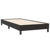 vidaXL Boxspring zonder matras fluweel zwart 100x220 cm