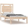 vidaXL Bedframe massief hout 90x200 cm